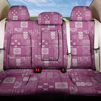 Vintage Hawaiian Quilting Patterns Back Car Seat Cover Pink Style Tribal Fabric Patchwork - Polynesian Pride