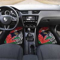 American Samoa Bald Eagle Personalized Car Mats Samoa Muamua Le Atua