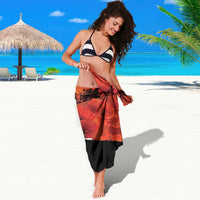 Anzac Day Gallipoli Personalised Sarong Red Poppy Flowers LT9 - Polynesian Pride
