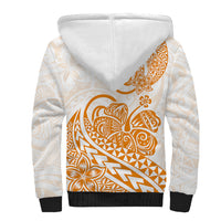 Polynesian Sherpa Hoodie Tribal Tattoo Gold Screen Color LT9 - Polynesian Pride