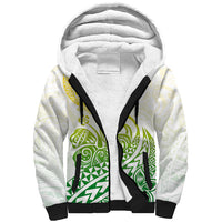 Polynesian Sherpa Hoodie Tribal Tattoo Gradient 01 Screen Color LT9 Unisex Gradient - Polynesian Pride
