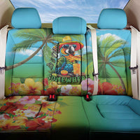 Always 5 O'clock Back Car Seat Cover Hawaiian Tropical Parrot LT9 One Size Blue - Polynesian Pride