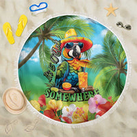 Always 5 O'clock Beach Blanket Hawaiian Tropical Parrot - Polynesian Pride