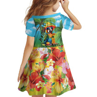 Always 5 O'clock Family Matching Off Shoulder Maxi Dress and Hawaiian Shirt Hawaiian Tropical Parrot - Polynesian Pride