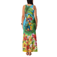 Always 5 O'clock Family Matching Tank Maxi Dress and Hawaiian Shirt Hawaiian Tropical Parrot - Polynesian Pride