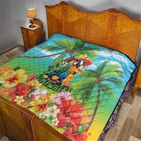 Always 5 O'clock Quilt Hawaiian Tropical Parrot - Polynesian Pride