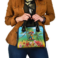 Always 5 O'clock Shoulder Handbag Hawaiian Tropical Parrot - Polynesian Pride