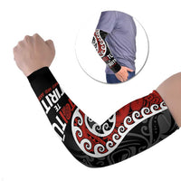 Honour The Treaty New Zealand Arm Sleeves Toitu Te Tiriti Ake Ake Ake - Polynesian Pride
