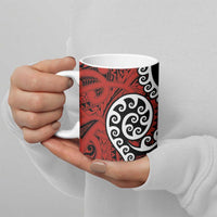 Honour The Treaty New Zealand Ceramic Mug Toitu Te Tiriti Ake Ake Ake - Polynesian Pride