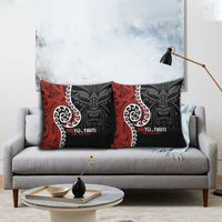 Honour The Treaty New Zealand Pillow Cover Toitu Te Tiriti Ake Ake Ake - Polynesian Pride