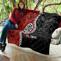 Honour The Treaty New Zealand Quilt Toitu Te Tiriti Ake!Ake!Ake!