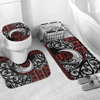 Honour The Treaty New Zealand Personalised Bathroom Set Toitu Te Tiriti Indigenous Maori Face - Polynesian Pride