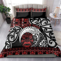 Honour The Treaty New Zealand Personalised Bedding Set Toitu Te Tiriti Indigenous Maori Face