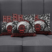 Honour The Treaty New Zealand Personalised Pillow Cover Toitu Te Tiriti Indigenous Maori Face - Polynesian Pride