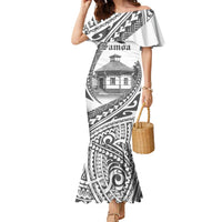 Samoa Mau Movement House Personalised Family Matching Mermaid Dress and Hawaiian Shirt Fa'a Samoa The Samoan Way