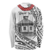 Samoa Mau Movement House Personalised Long Sleeve Shirt Fa'a Samoa The Samoan Way LT9 - Polynesian Pride