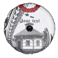 Samoa Mau Movement House Personalised Spare Tire Cover Fa'a Samoa The Samoan Way