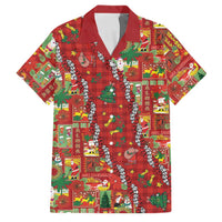 Mele Kalikimaka Pakalana Pikake Lei Family Matching Summer Maxi Dress and Hawaiian Shirt Hawaiian Rodeo Paniolo Omaomao Palaka - Polynesian Pride