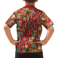 Mele Kalikimaka Pakalana Pikake Lei Hawaiian Shirt Hawaiian Rodeo Paniolo Omaomao Palaka - Polynesian Pride