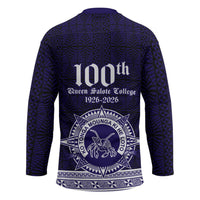 Tonga Queen Salote College 100 years Hockey Jersey QSC 1926-2026 Tongan Pattern LT9 - Polynesian Pride