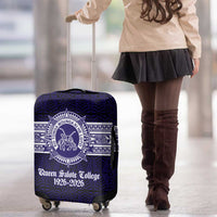 Tonga Queen Salote College 100 years Luggage Cover QSC 1926-2026 Tongan Pattern