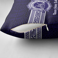 Tonga Queen Salote College 100 years Pillow Cover QSC 1926-2026 Tongan Pattern