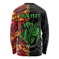 Personalised Tonga Emancipation Day Long Sleeve Shirt Puleanga Fakatui O Since 1970 LT9 - Polynesian Pride