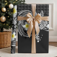 Aloha Hammerhead Shark Wrapping Paper Black Hawaiian Kakau Tribal Tattoo - Polynesian Pride