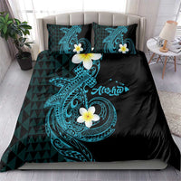 Aloha Hammerhead Shark Bedding Set Calypso Hawaiian Kakau Tribal Tattoo LT9 - Polynesian Pride