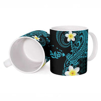 Aloha Hammerhead Shark Ceramic Mug Calypso Hawaiian Kakau Tribal Tattoo LT9 - Polynesian Pride