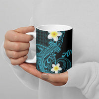 Aloha Hammerhead Shark Ceramic Mug Calypso Hawaiian Kakau Tribal Tattoo LT9 - Polynesian Pride