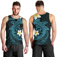 Aloha Hammerhead Shark Men Tank Top Calypso Hawaiian Kakau Tribal Tattoo