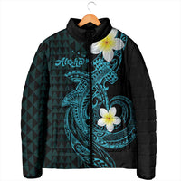 Aloha Hammerhead Shark Padded Jacket Calypso Hawaiian Kakau Tribal Tattoo - Polynesian Pride