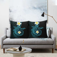 Aloha Hammerhead Shark Pillow Cover Calypso Hawaiian Kakau Tribal Tattoo - Polynesian Pride