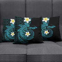 Aloha Hammerhead Shark Pillow Cover Calypso Hawaiian Kakau Tribal Tattoo - Polynesian Pride