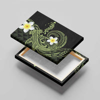 Aloha Hammerhead Shark Canvas Wall Art Lime Rickey Hawaiian Kakau Tribal Tattoo