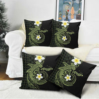 Aloha Hammerhead Shark Pillow Cover Lime Rickey Hawaiian Kakau Tribal Tattoo - Polynesian Pride