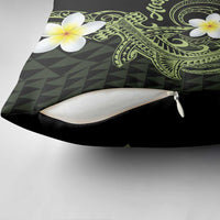 Aloha Hammerhead Shark Pillow Cover Lime Rickey Hawaiian Kakau Tribal Tattoo - Polynesian Pride
