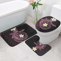 Aloha Hammerhead Shark Bathroom Set Vivacious Pink Hawaiian Kakau Tribal Tattoo - Polynesian Pride