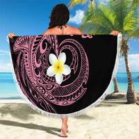 Aloha Hammerhead Shark Beach Blanket Vivacious Pink Hawaiian Kakau Tribal Tattoo