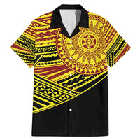 Personalised Tonga Ha apai High School Family Matching Mermaid Dress and Hawaiian Shirt Ngatu Fonulei Pattern