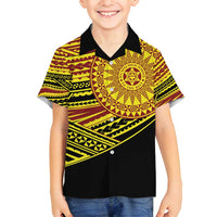 Personalised Tonga Ha apai High School Family Matching Puletasi and Hawaiian Shirt Ngatu Fonulei Pattern