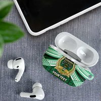 Personalised Tonga Saineha High School AirPods Case Polynesian Ngatu Tribal LT9 - Polynesian Pride