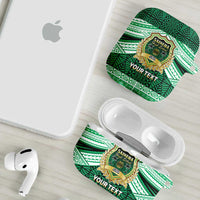Personalised Tonga Saineha High School AirPods Case Polynesian Ngatu Tribal LT9 - Polynesian Pride