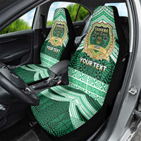 Personalised Tonga Saineha High School Car Seat Cover Polynesian Ngatu Tribal