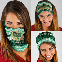 Personalised Tonga Saineha High School Neck Gaiter Polynesian Ngatu Tribal - Polynesian Pride