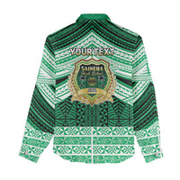 Personalised Tonga Saineha High School Women Casual Shirt Polynesian Ngatu Tribal