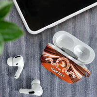 Personalised Tonga Tailulu College AirPods Case Polynesian Ngatu Tribal - Polynesian Pride