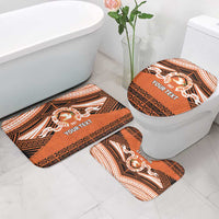 Personalised Tonga Tailulu College Bathroom Set Polynesian Ngatu Tribal - Polynesian Pride