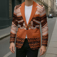 Personalised Tonga Tailulu College Blazer Polynesian Ngatu Tribal - Polynesian Pride